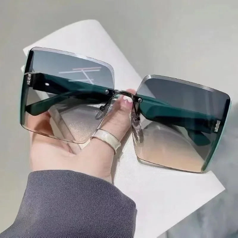 New Vintage Square Sunglasses Woman Classic Retro Style