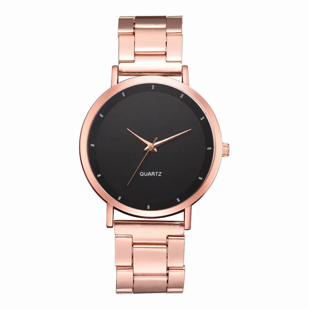 New Women Watches Reloj Mujer Rose Gold Luxury Wrist Watch