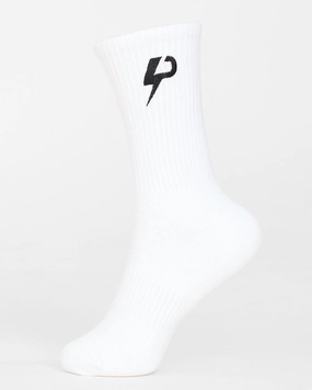 Premium Embroidered Logo Crew Socks