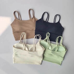 Professional Yoga Camisole Breathable Shockproof Sports Bra