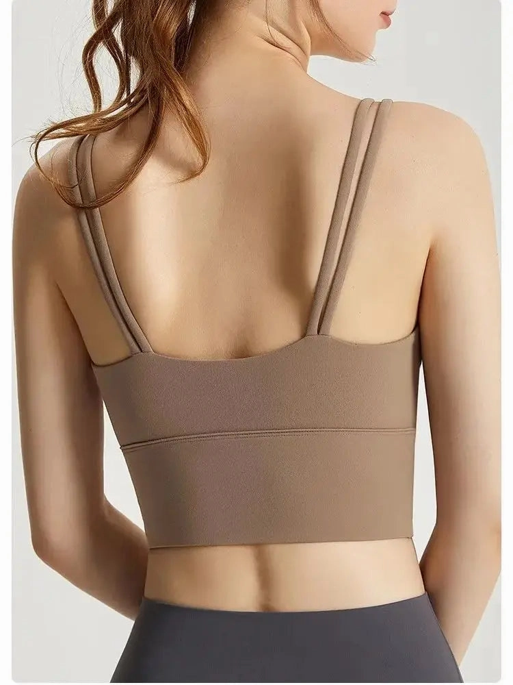 Professional Yoga Camisole Breathable Shockproof Sports Bra