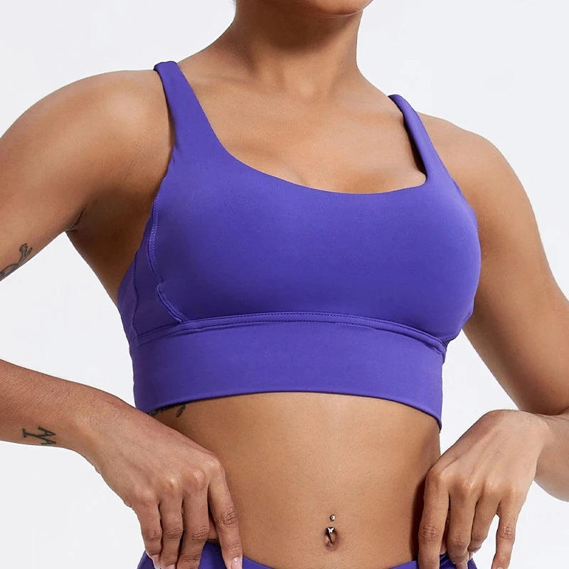 Push Up Sports Bra Gym Top Women Yoga Crop Top Shockproof