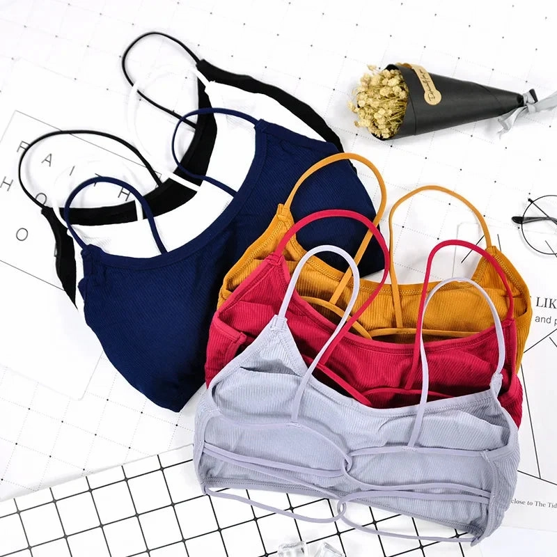 Removable Wireless Fitness Bra with Beauty Back for Yoga