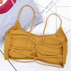 Removable Wireless Fitness Bra with Beauty Back for Yoga