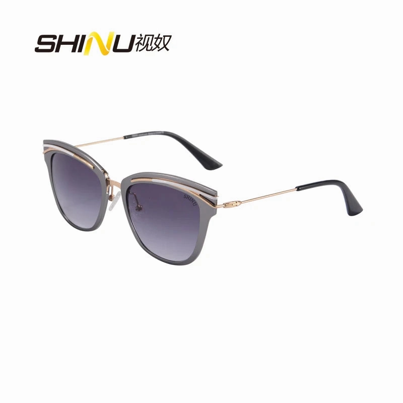 Retro Vintage Aluminum Women's Sunglasses with UV400 Protection
