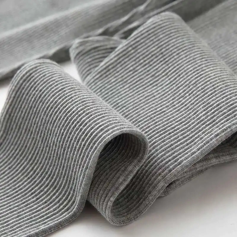 Ribbed Leggings For Women High Waist Warm Cotton Pants
