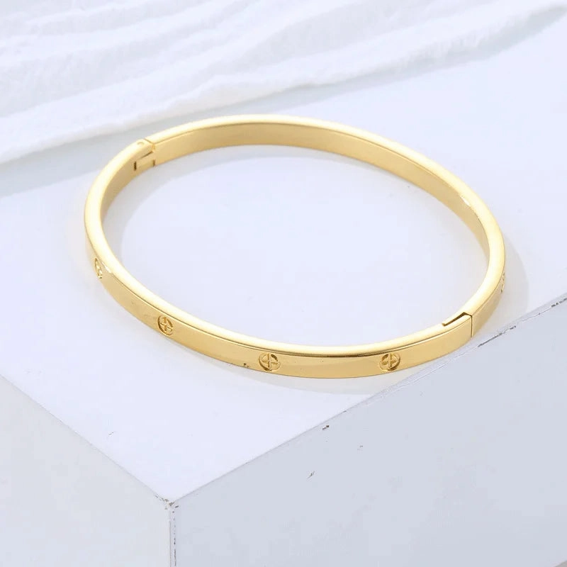 Roman Numerals Bracelet For Women Stainless Steel Luxury Fashion