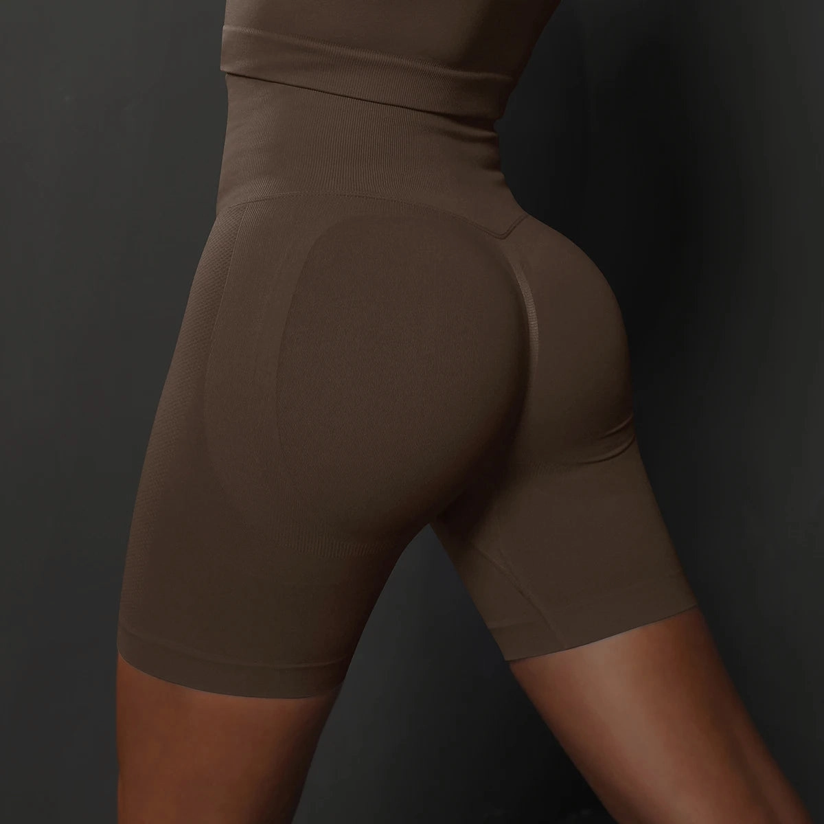 Seamless High Waist Yoga Shorts for Women Booty Workout