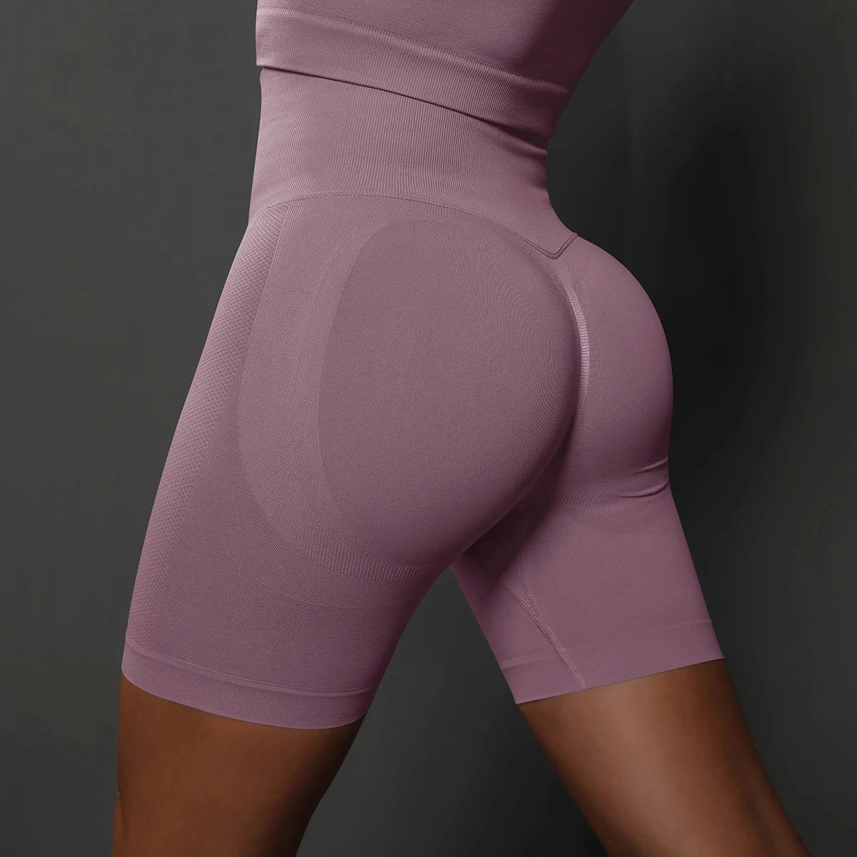 Seamless High Waist Yoga Shorts for Women Booty Workout