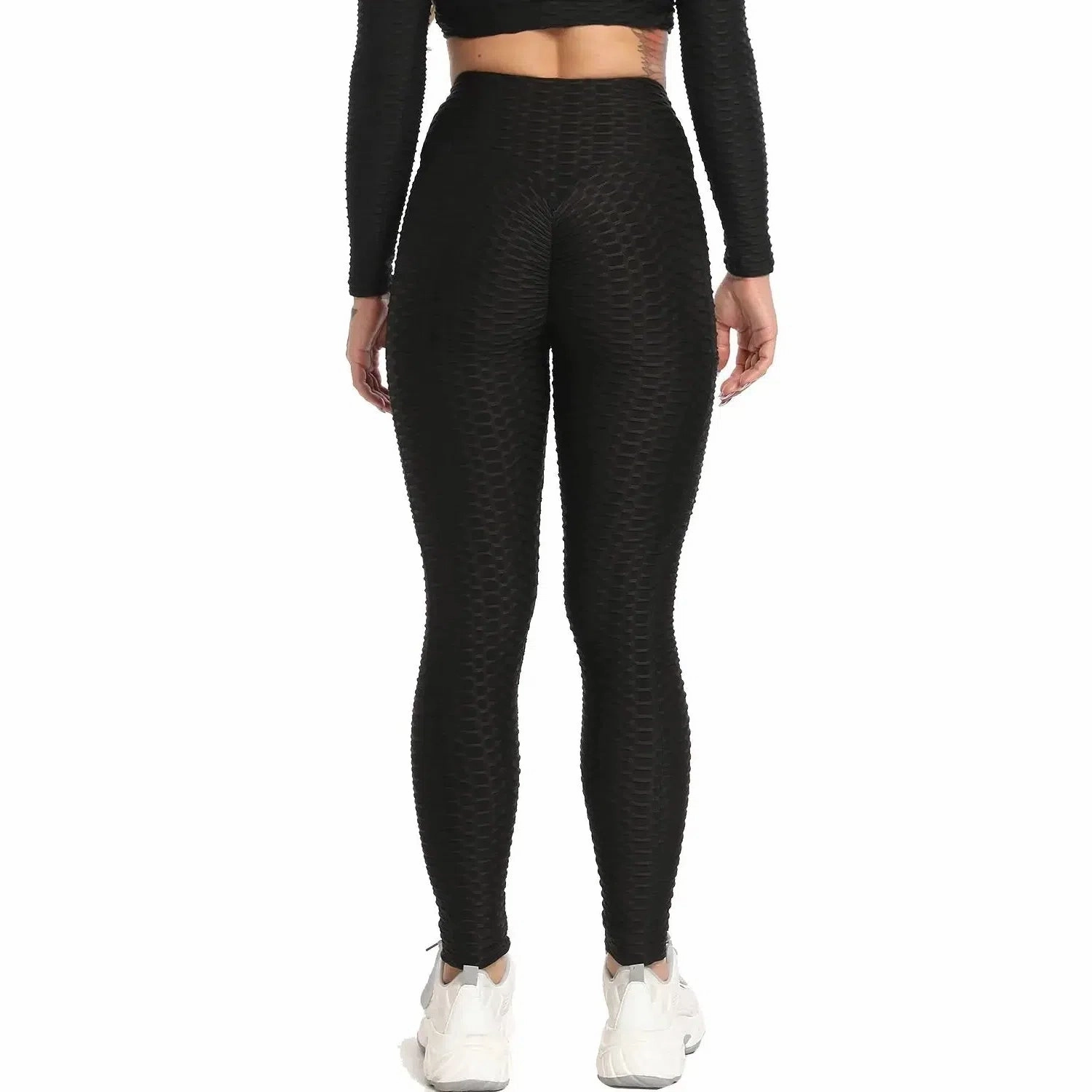 Sexy Booty Leggings Women Textured Scrunch Butt Legging