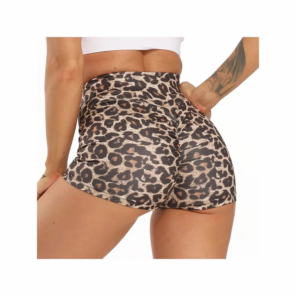 Sexy Booty Shorts Women High Waist Quick Dry Gym Fitness