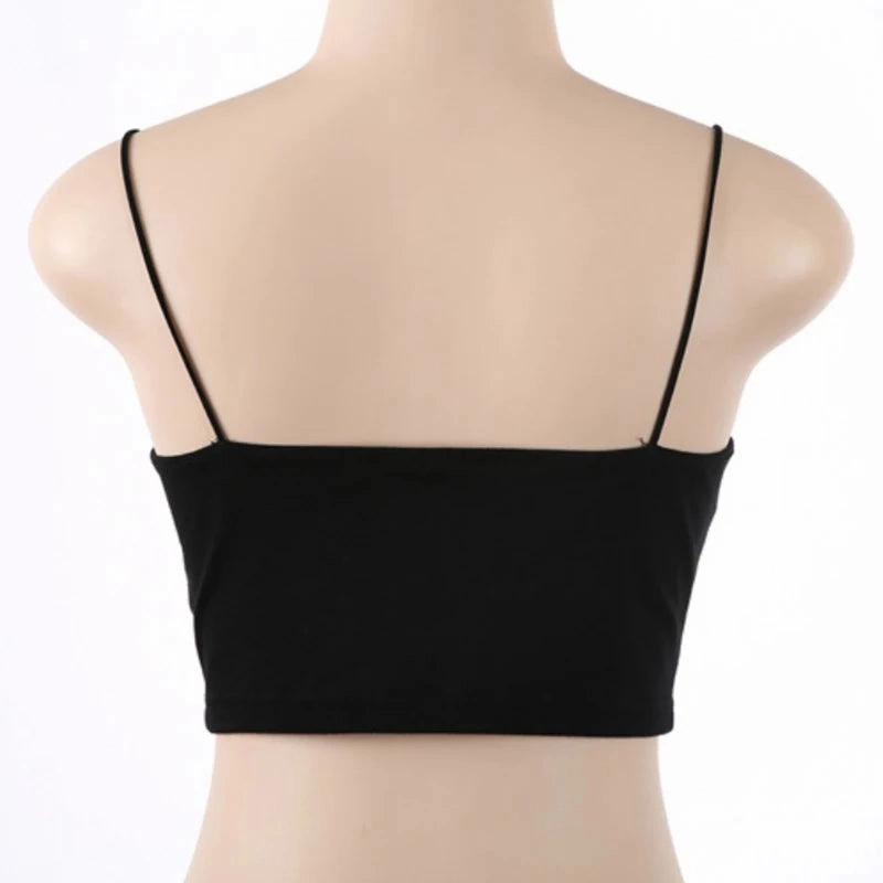 Sexy Crop Top Women Summer Camis Straps Sleeveless Tanks