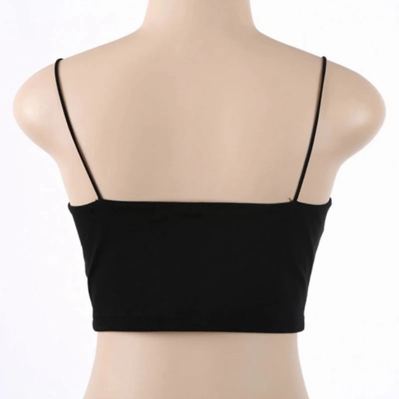 Sexy Crop Top Women Summer Camis Straps Sleeveless Tanks