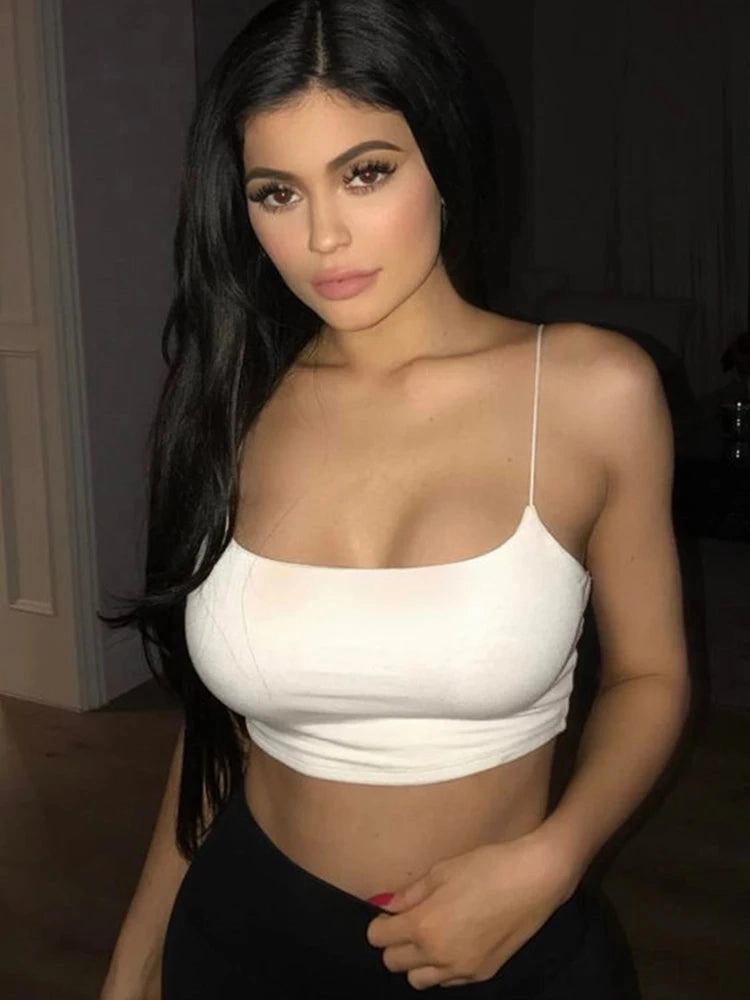 Sexy Tank Top Black Halter Crop Top Women Summer Sleeveless Backless Camisole Casual Fashion Tube Top for Parties and Clubs