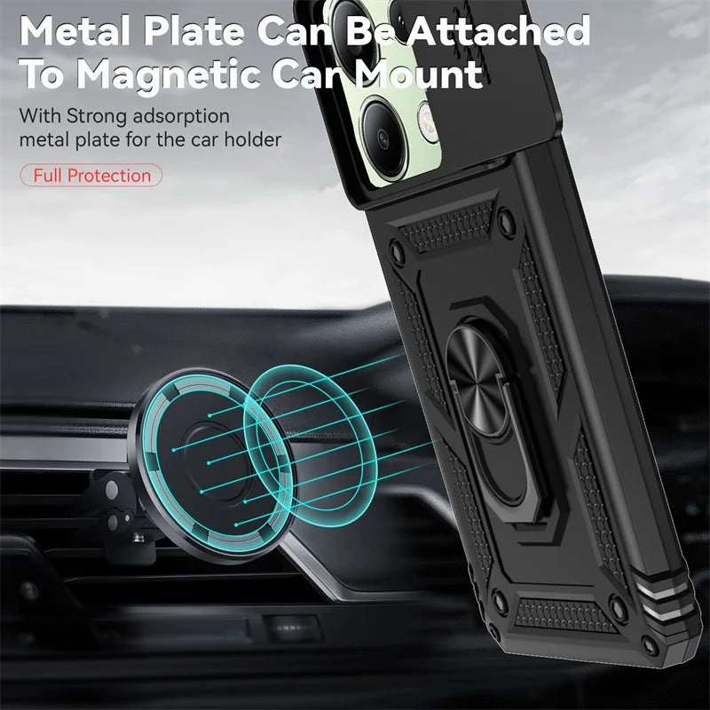 Shockproof Armor Funda For Xiaomi Redmi Note 13 Pro 5G Case