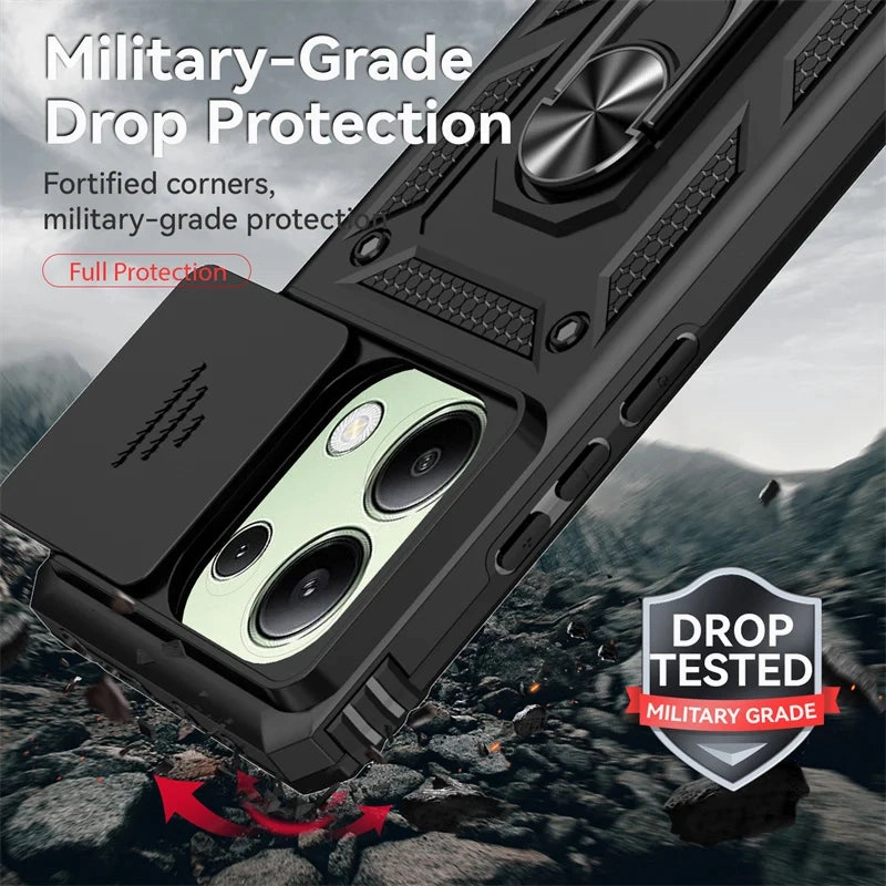Shockproof Armor Funda For Xiaomi Redmi Note 13 Pro 5G Case