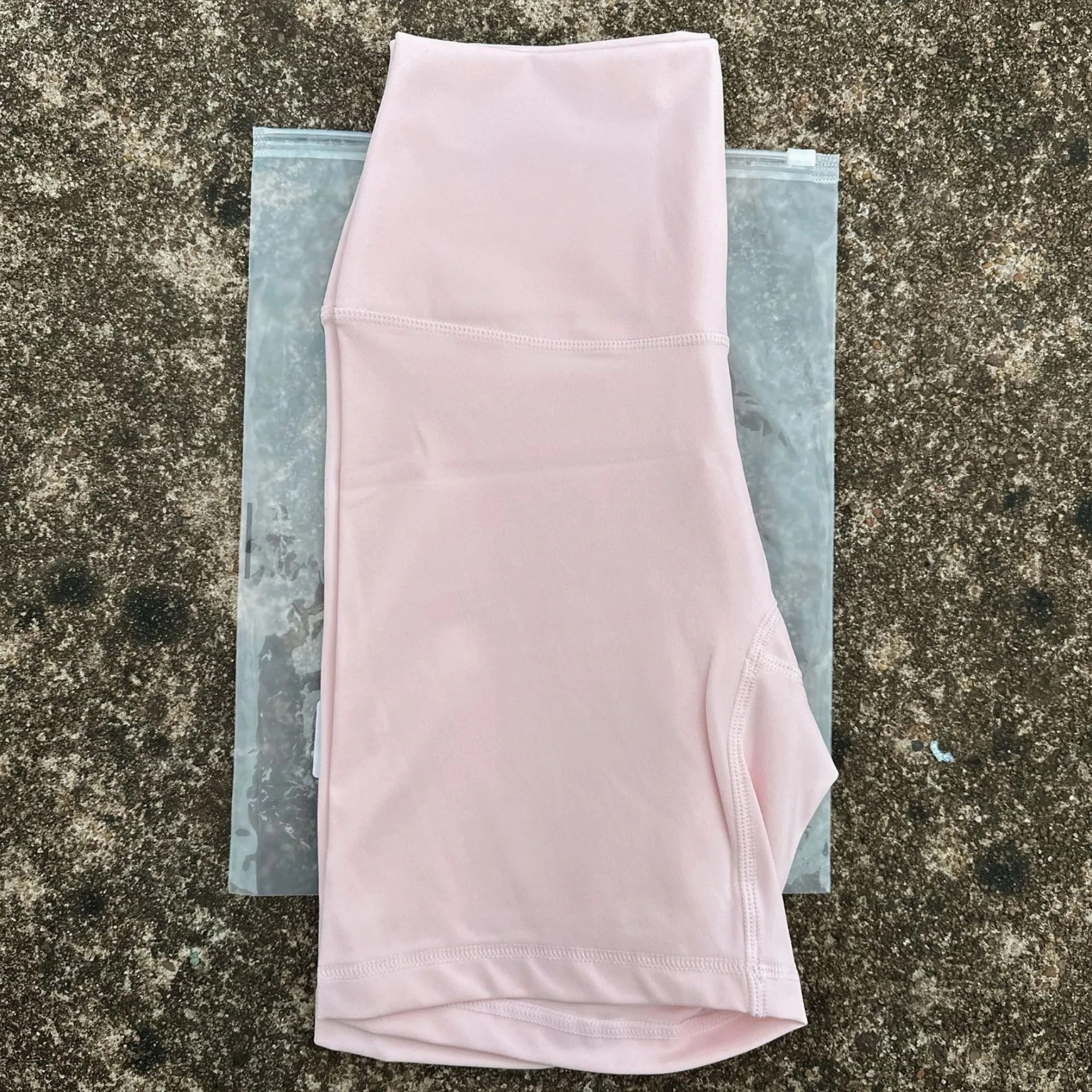 Solid Color Tight Athletic Women's High Waist Yoga Shorts