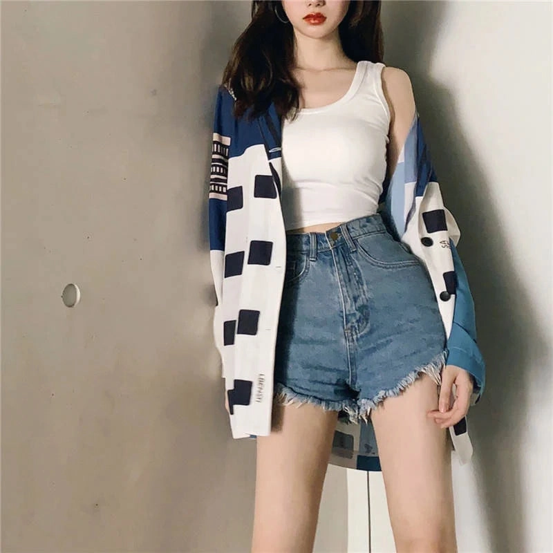 Stylish Black Sleeveless Crop Top for Women - Sexy Stretchy Knitted Tank Tee for Summer Streetwear