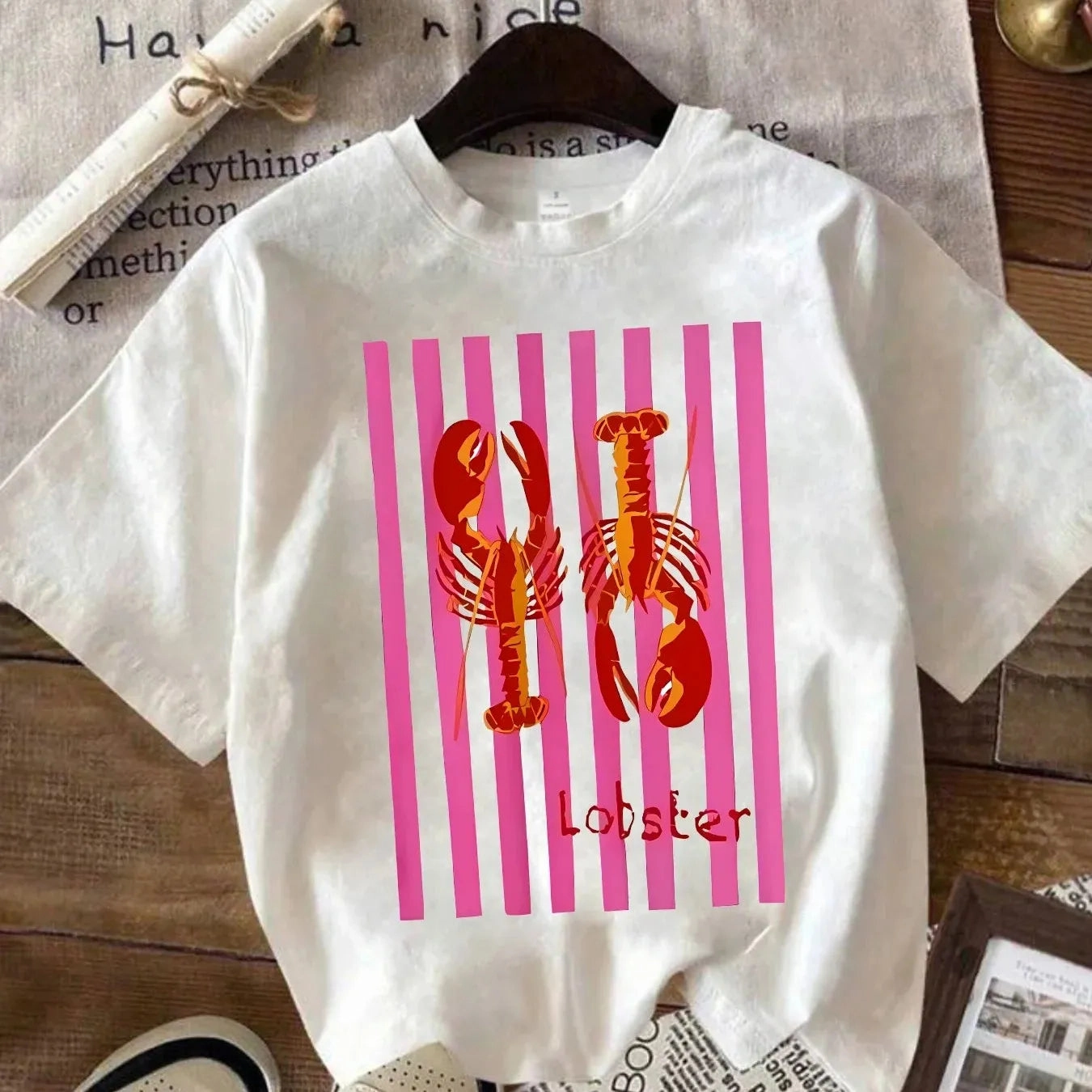 Summer Fashion Women??s Printed Short Sleeve T-Shirts Casual Round Neck Soft Stretch Tee for Warm Weather