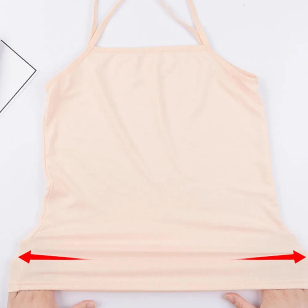 Summer Sexy Black Tank Top Women Sleeveless T-Shirt Casual Fitness Camisole for Daily Wear