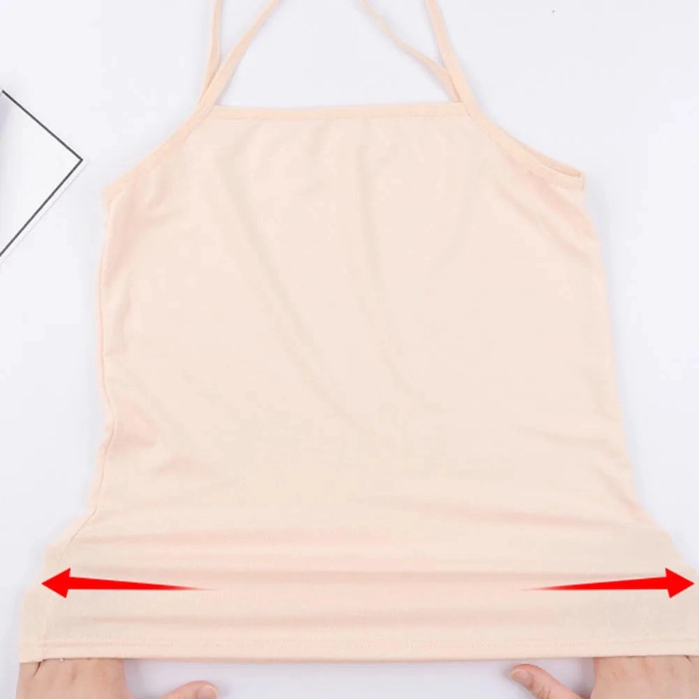 Summer Sexy Black Tank Top Women Sleeveless T-Shirt Casual Fitness Camisole for Daily Wear