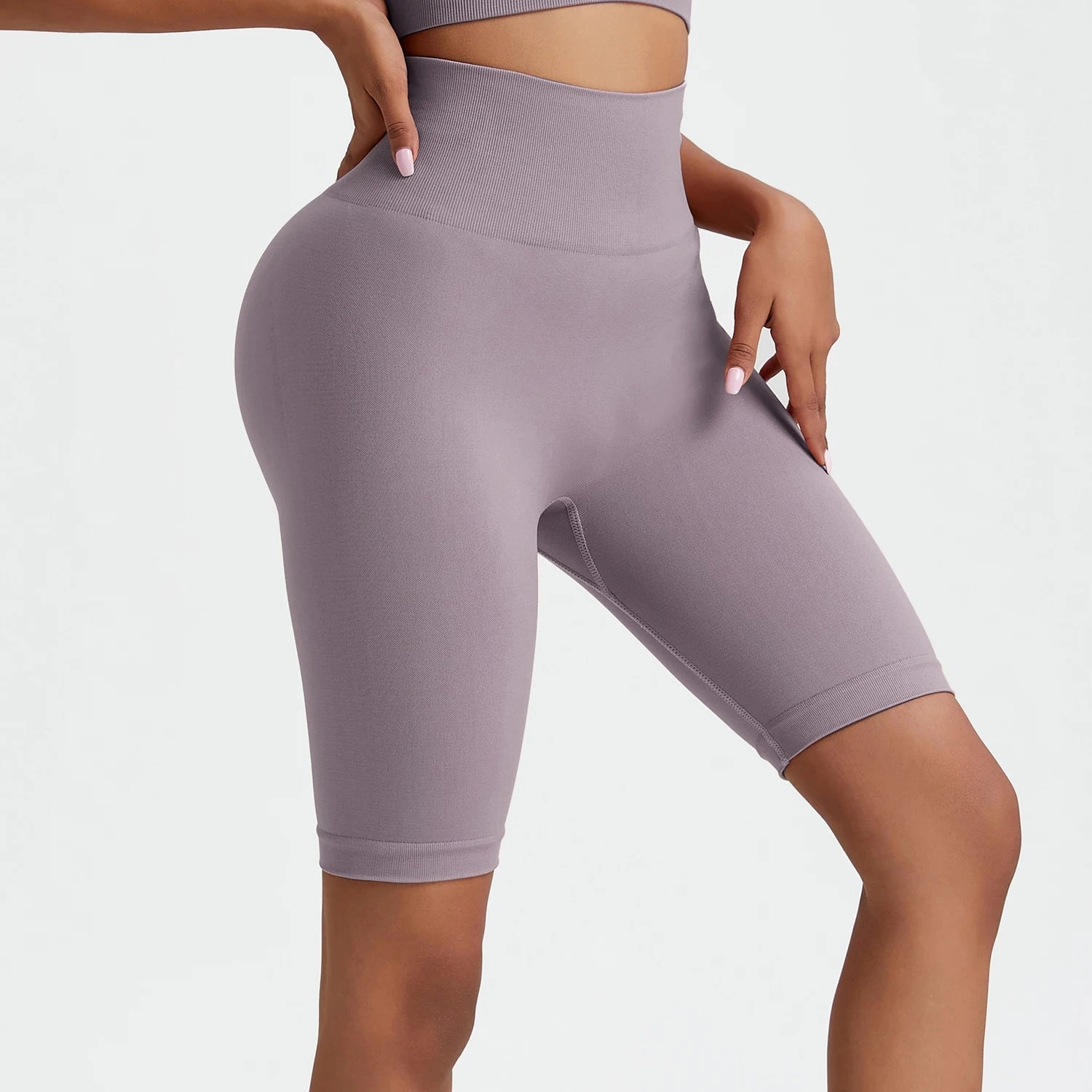 Summer Sexy Gym Shorts Woman Seamless Stretch Activewear