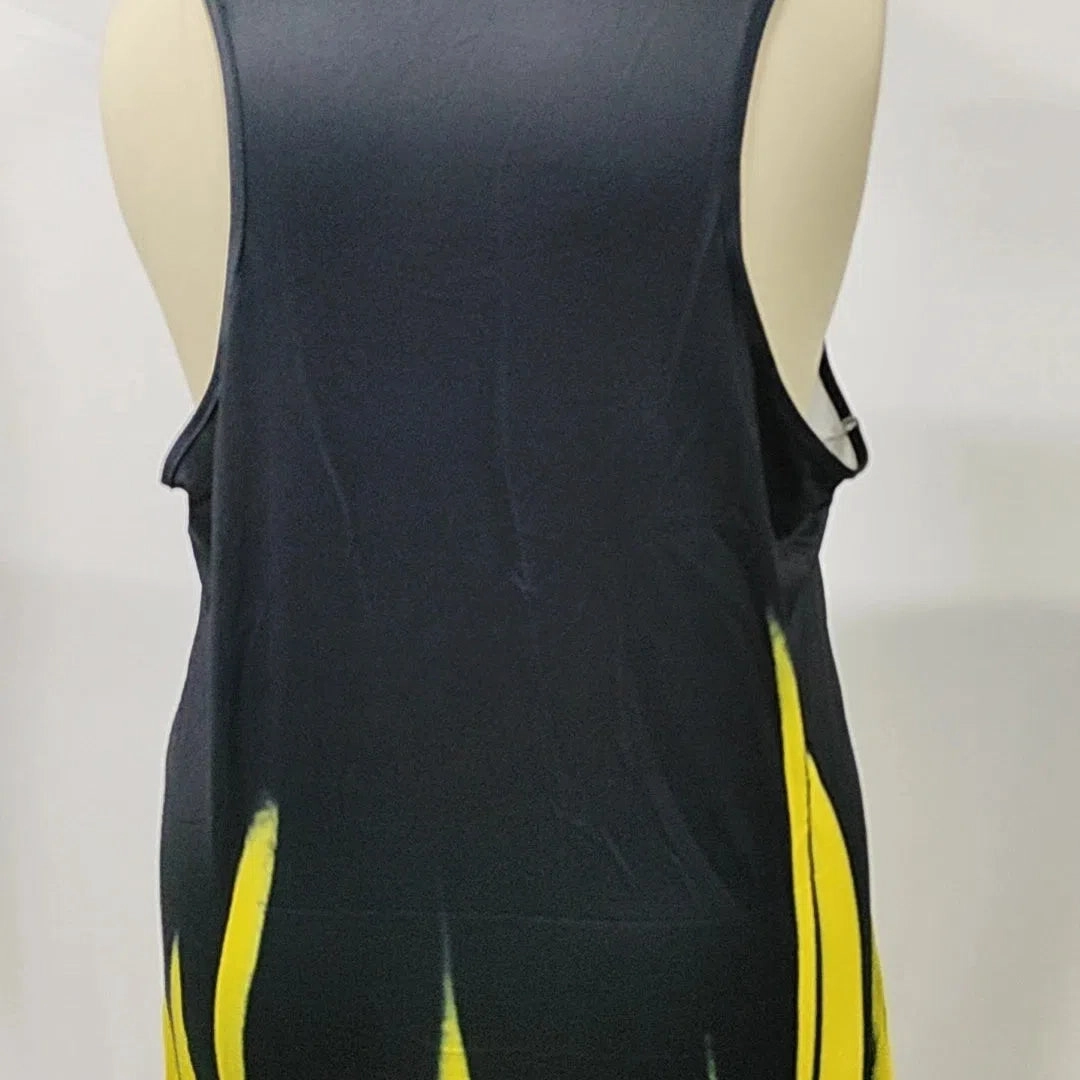 Summer Women's Sunflower Butterfly Print Curve Halter Dress
