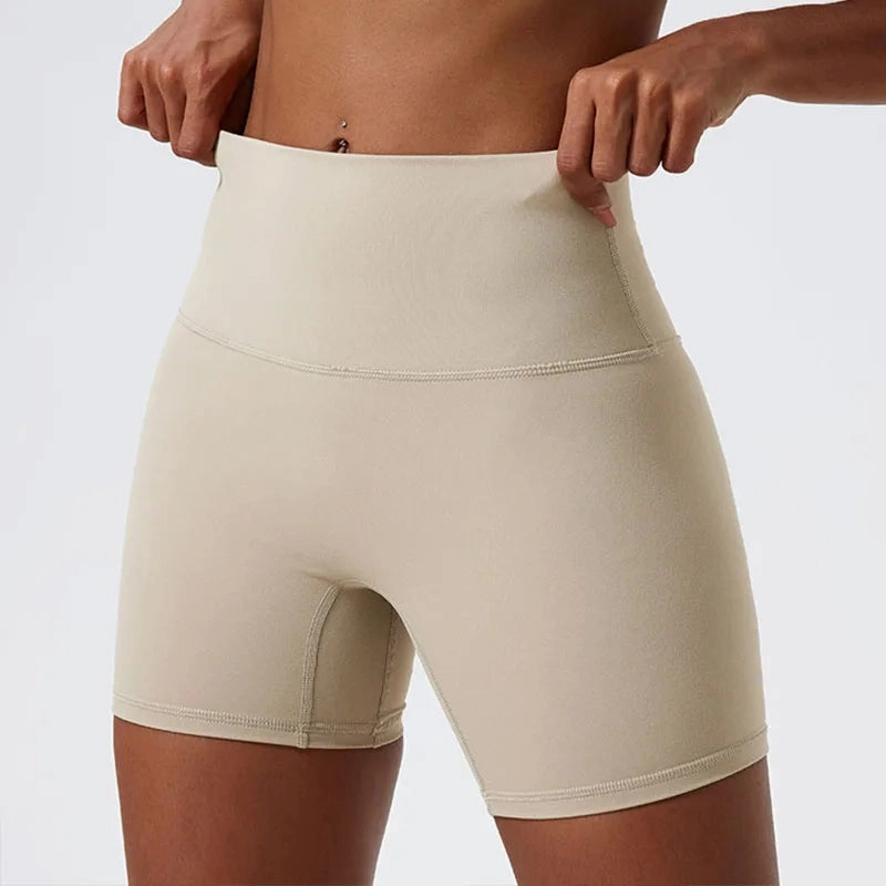 Super Soft Fabric Yoga Push Up Gym Shorts High Waist Leggings