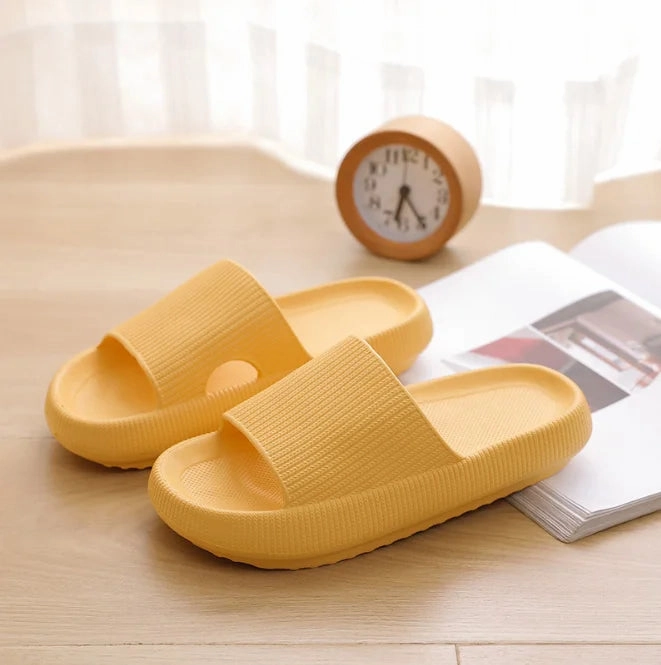 Thick Platform Bathroom Home Slippers Women Fashion Soft Sole EVA Indoor Slides Woman Sandals Summer Non-slip Flip Flops