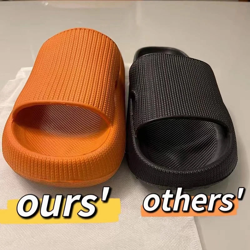 Thick Platform Bathroom Home Slippers Women Fashion Soft Sole EVA Indoor Slides Woman Sandals Summer Non-slip Flip Flops