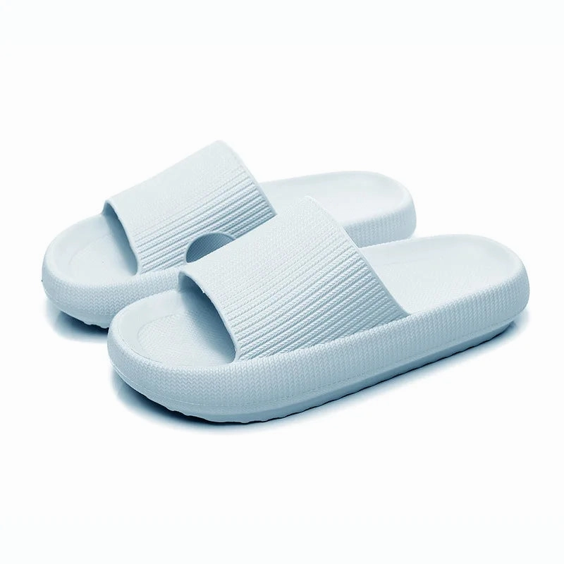 Thick Platform Bathroom Home Slippers Women Fashion Soft Sole EVA Indoor Slides Woman Sandals Summer Non-slip Flip Flops