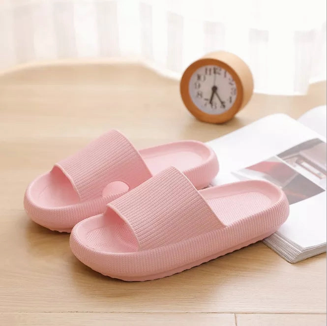 Thick Platform Bathroom Home Slippers Women Fashion Soft Sole EVA Indoor Slides Woman Sandals Summer Non-slip Flip Flops