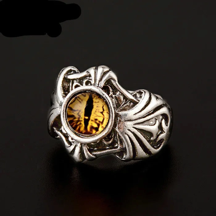 Tool Wrench Open Ring Silver Plated Adjustable Ring Men