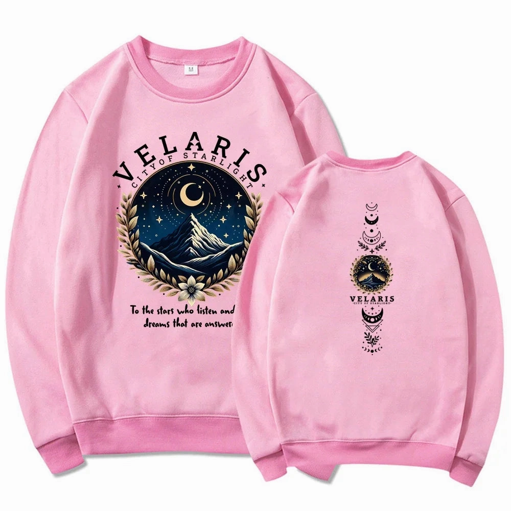Velaris City of Starlight Hoodie Women Graphic Pullover