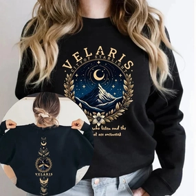 Velaris City of Starlight Hoodie Women Graphic Pullover