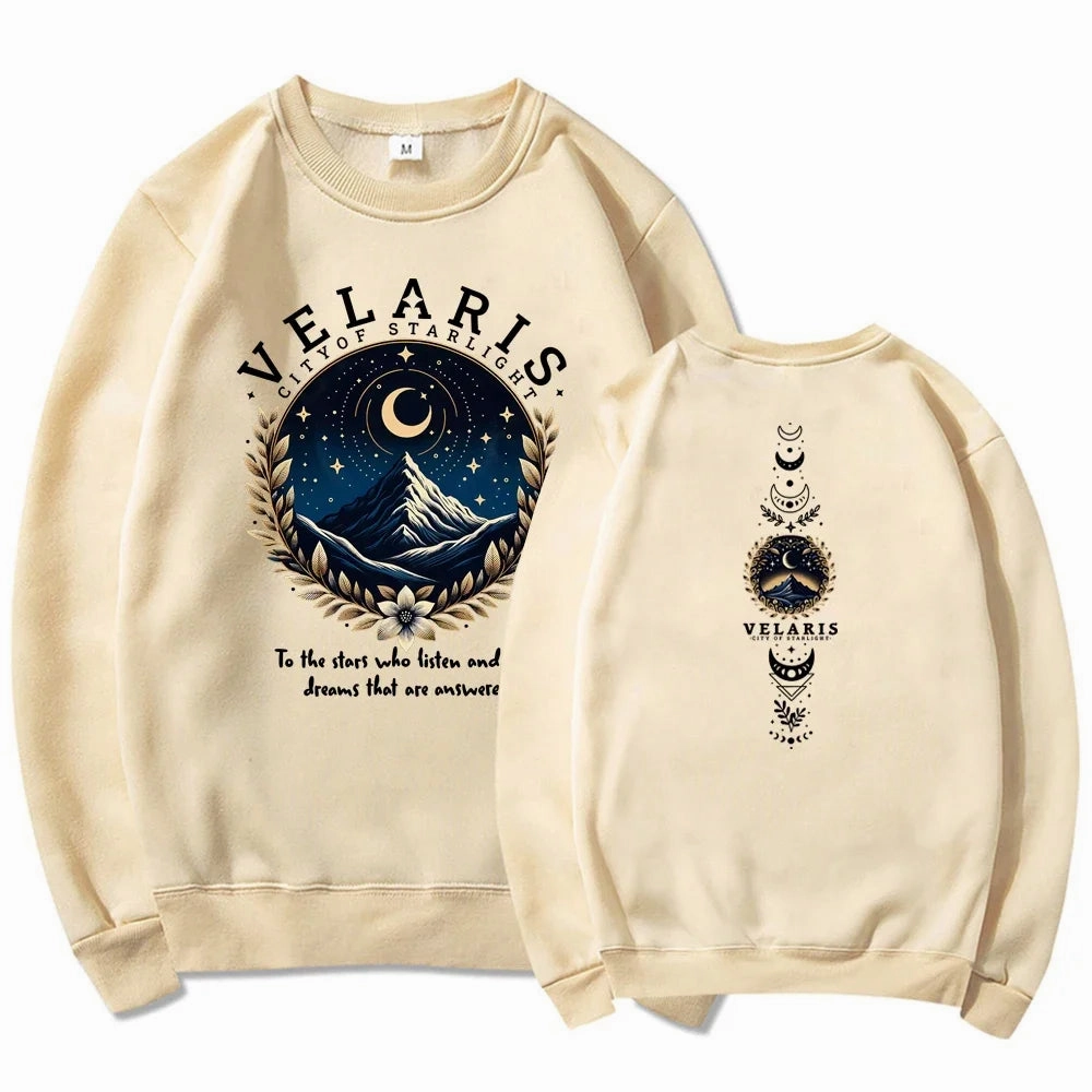 Velaris City of Starlight Hoodie Women Graphic Pullover