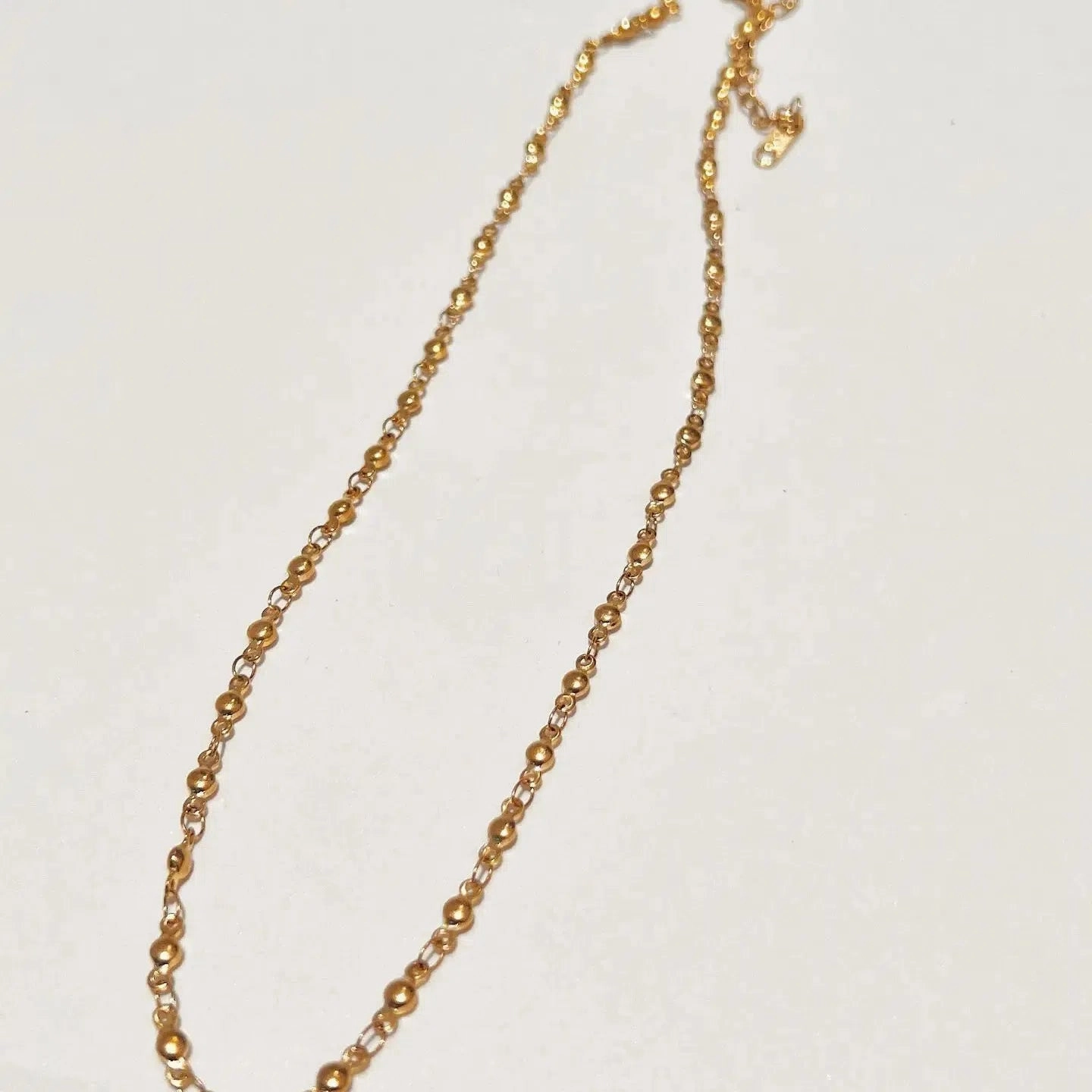 Vintage Stainless Steel Initial Necklace for Women Dainty Choker with Zircon Inlaid Letter Fashion Jewelry