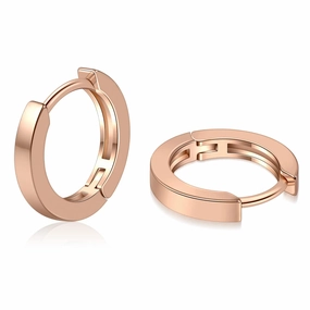 Vonmoos Hoop Earrings for Women 14K Gold Plated Jewelry