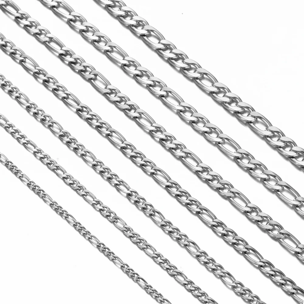 Wholesale 925 Sterling Silver Necklace 2-12mm Width Chain for Men and Women Engagement Jewelry