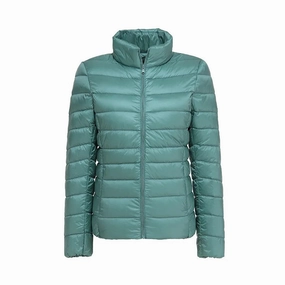 Winter Portable Standing Collar Down Jacket Women??s Thin Warm Versatile Coat