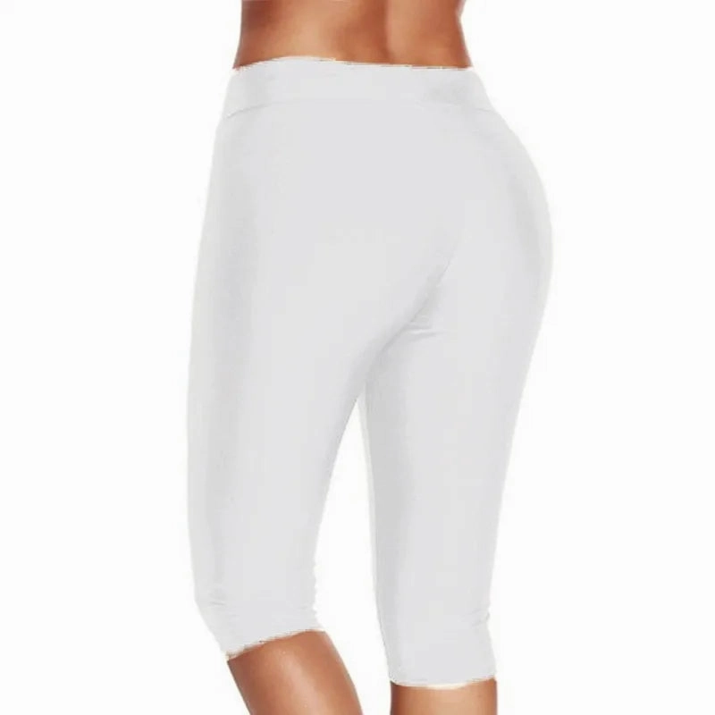 Women Crop Leggings With Pocket High Waist Sport Fitness