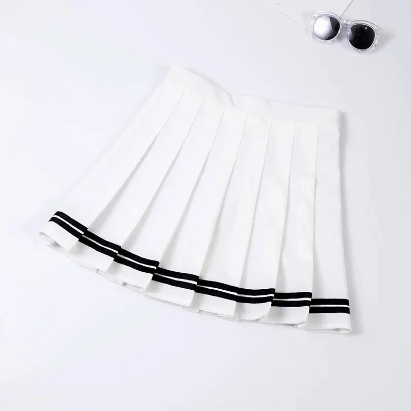 Women Harajuku Sweet Fresh Feeling High Waist Pleated Skirt