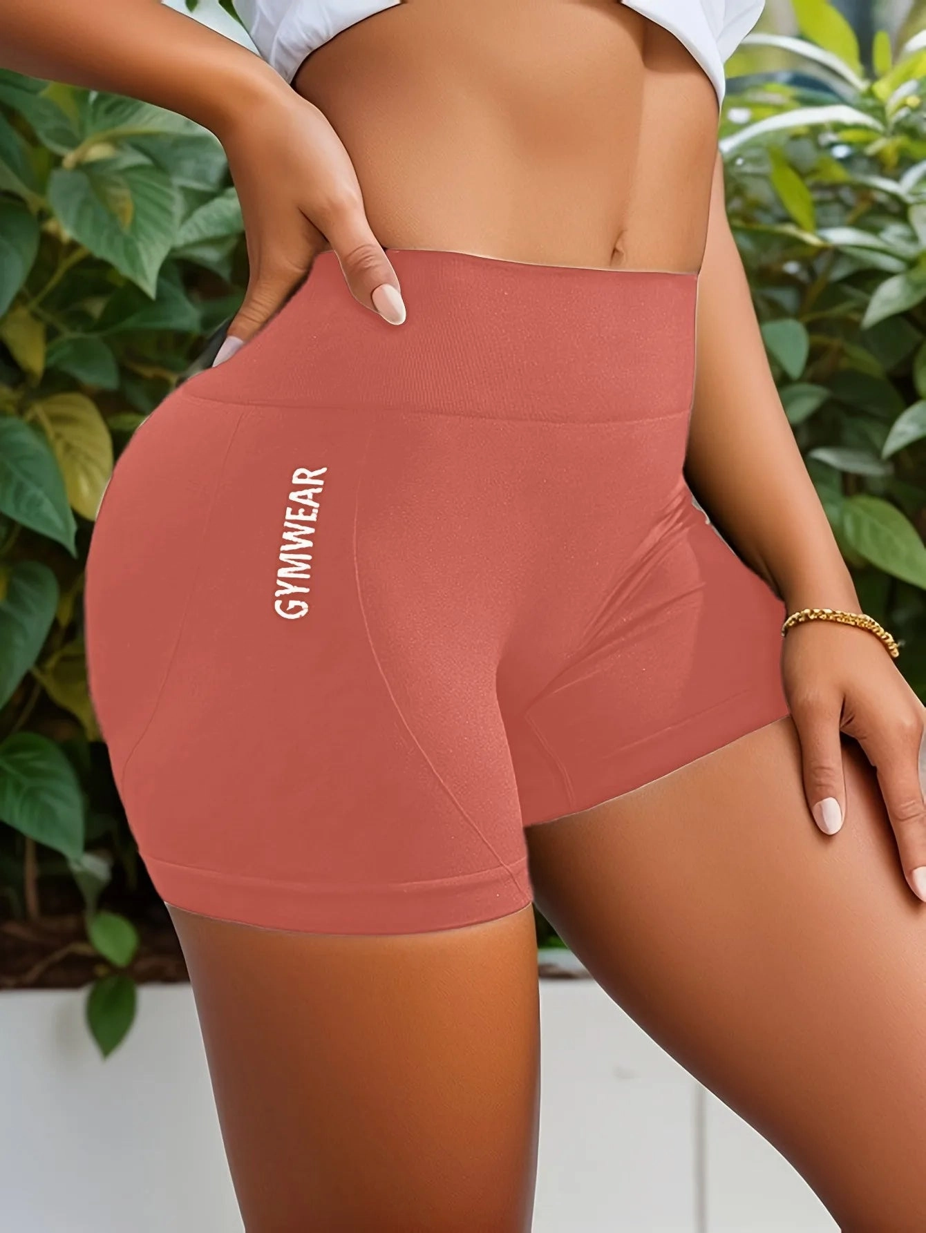 Women High Waist Workout Shorts Yoga Short Pant for Comfort