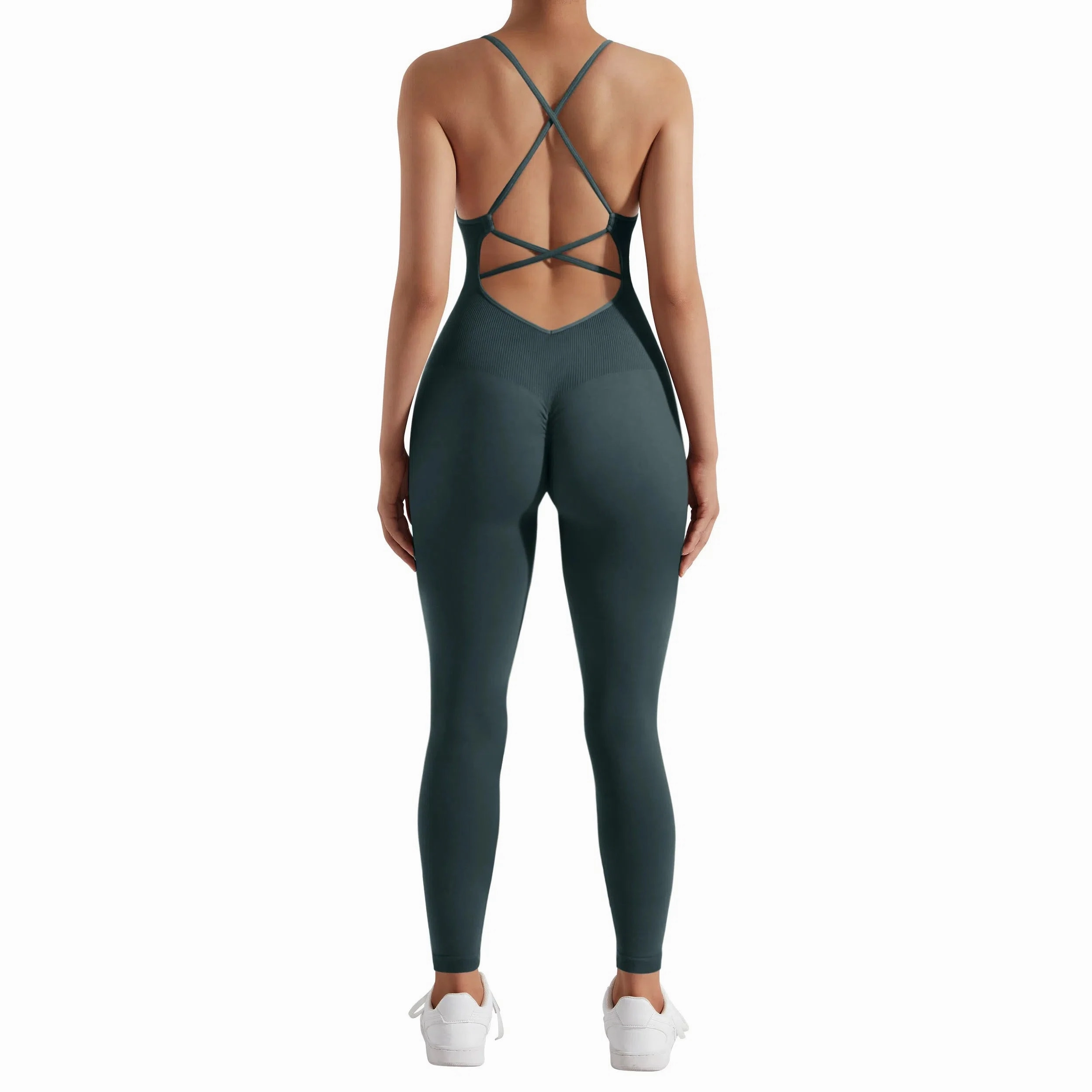 Women Jumpsuit Rompers Spring Summer Sleeveless Backless Bodycon