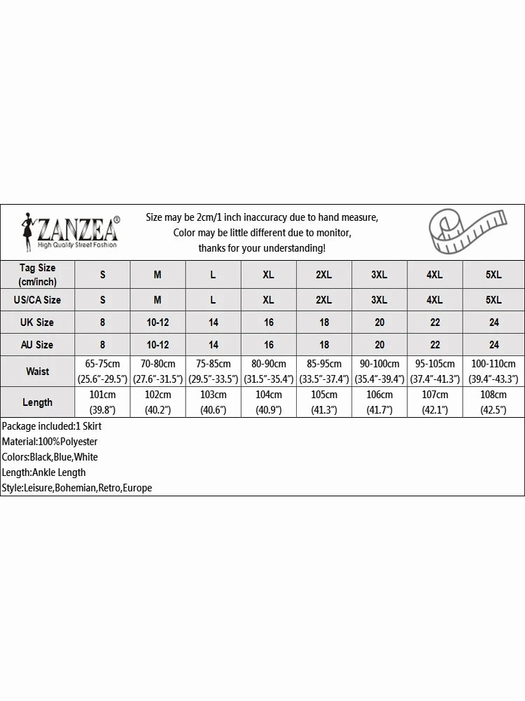Women Korean Style Tiered Maxi Skirt with Elastic Waist Ankle Length Casual Solid Color A-Line Skirt for Summer and Streetwear