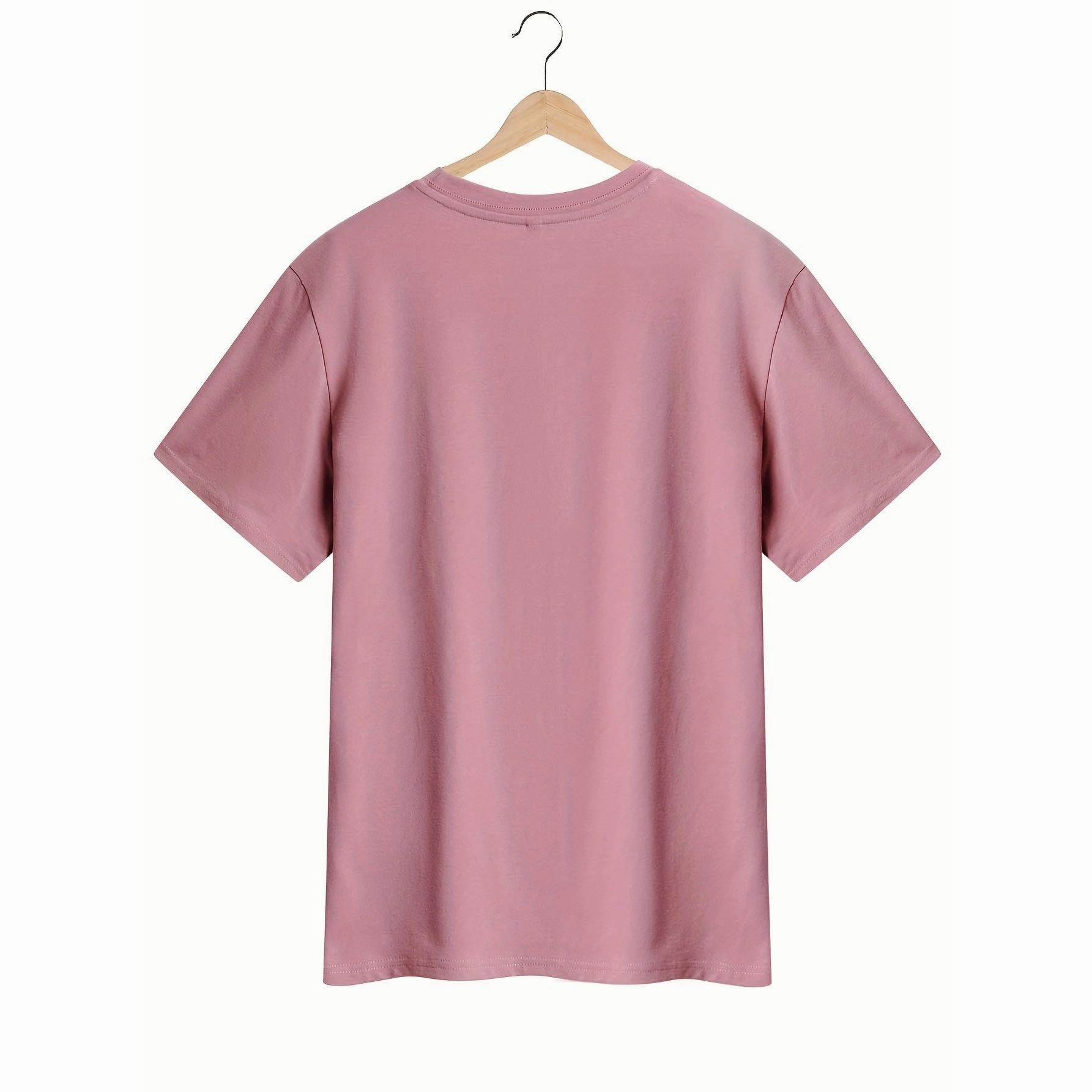 Women's Cartoon Fruit Print T-Shirt - Short Sleeve Fun Top