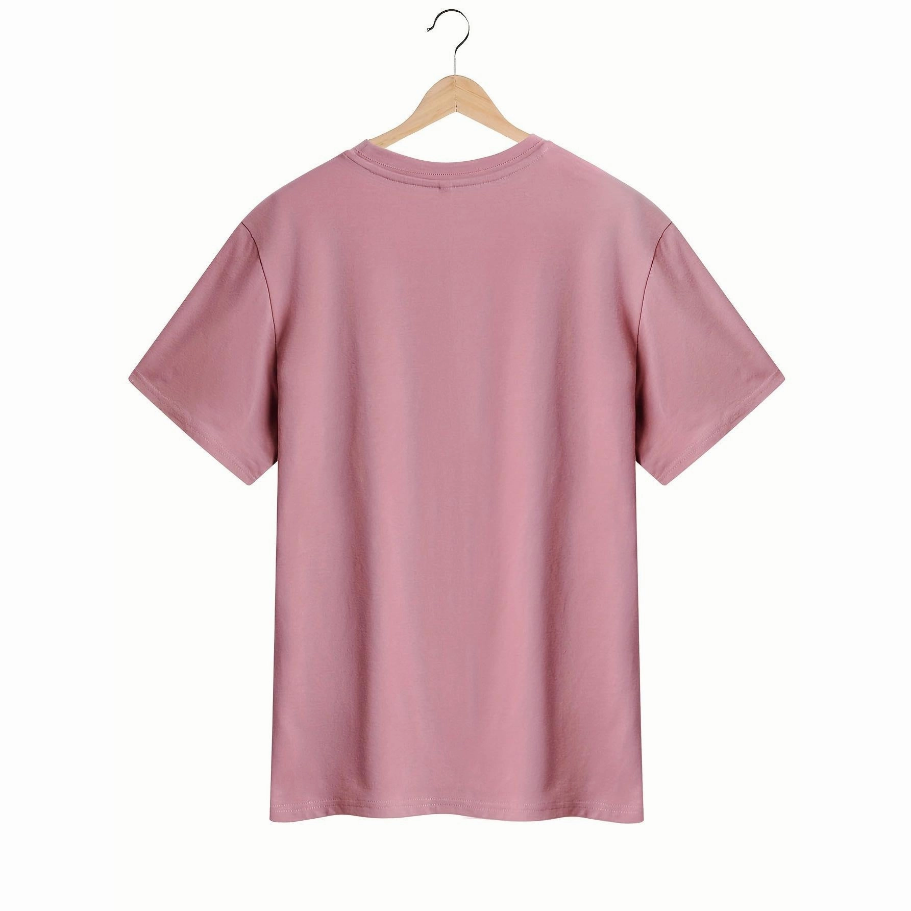 Women's Cartoon Fruit Print T-Shirt - Short Sleeve Fun Top