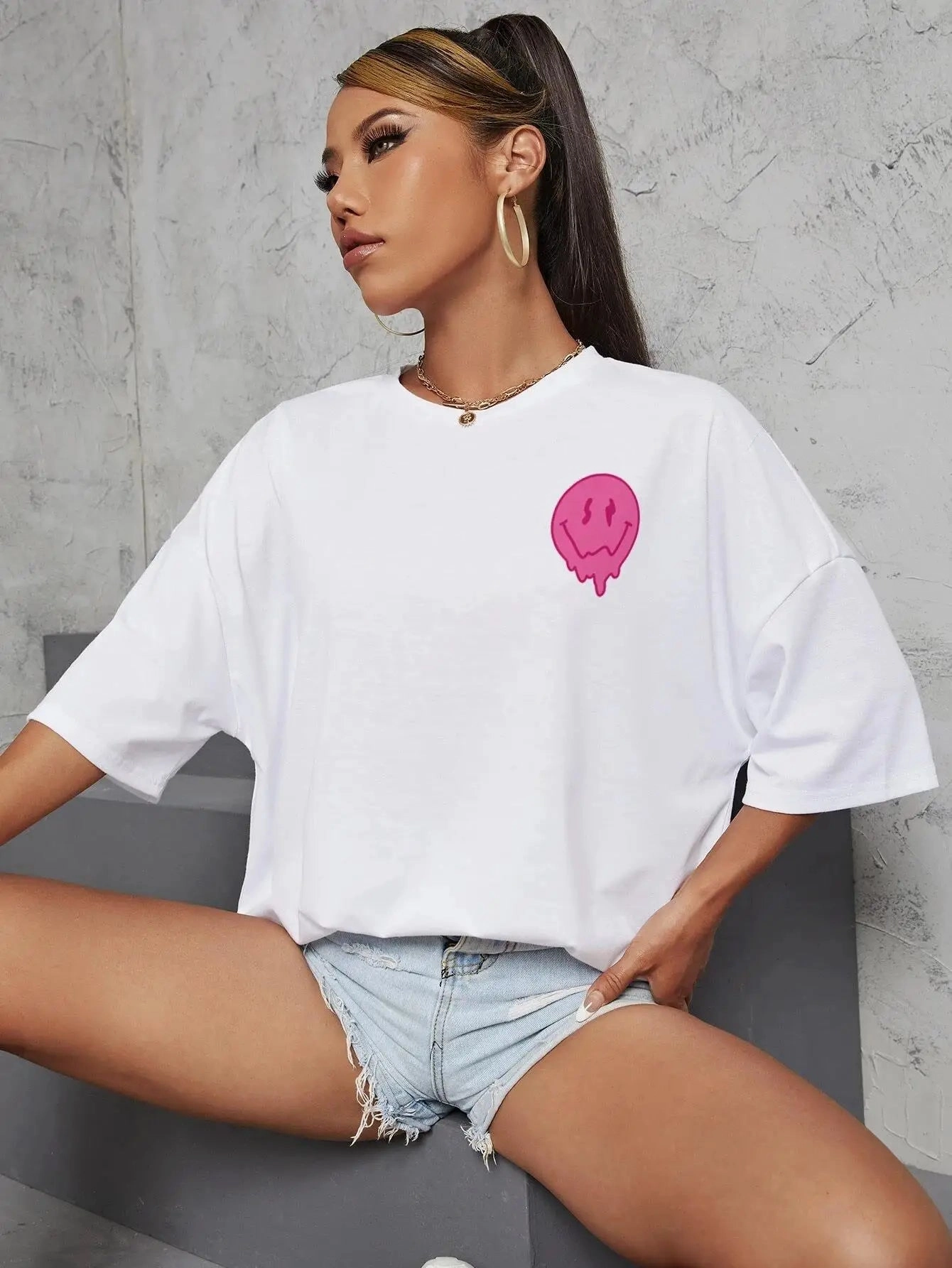 Women??s Casual Breathable T Shirt with Inspirational Quote It??s Ok To Not Be Ok Just Don??t Give Up Summer Basic Top for Daily Wear