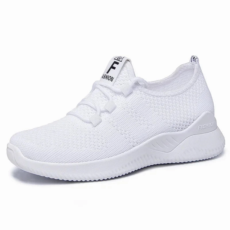 Women's Casual Sneakers Summer Comfortable Breathable Platform Shoes Fashion Women Versatile Lace-up Shoe ??????? ???