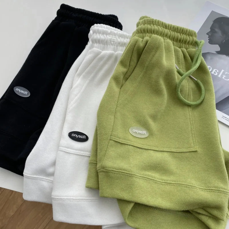 Women's Comfortable Loose Wide-Legged Drawstring Pants